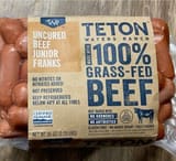 Uncured Beef Junior Franks