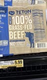 Teton Waters Ranch Uncured Beef Hot Dogs