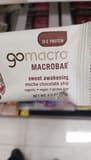GoMacro Organic Macrobar Mocha Chocolate Chip