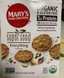 Mary's Gone Crackers Super Seed Everything Crackers