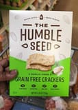 The Humble Seed Garlic Herb Grain Free Crackers