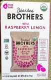 Bearded Brothers Organic Radical Raspberry Lemon Food Bar