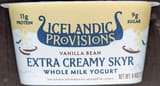 Icelandic Provisions Extra Creamy Skyr Whole Milk Yogurt Vanilla Bean