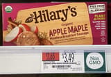 Hilary's Organic apple maple meatless breakfast sausage