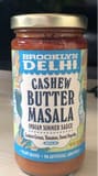 Brooklyn Delhi Cashew Butter Masala Indian Simmer Sauce