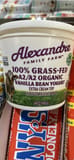 Alexandre Family Farm 100% Grass-Fed A2/A2 Organic Vanilla Bean Yogurt Extra Cream Top