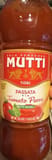 Mutti Passata Fine Tomato Puree With Basil Leaf