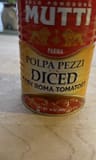 Mutti Diced Baby Roma Tomatoes