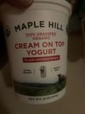 Maple Hill Cream On Top Yogurt Plain Unsweetened
