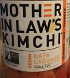 Mother In Law's Kimchi Vegan Napa Cabbage Table Cut