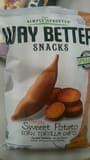 Way Better Sweet Potato Whole Grain Corn Tortilla Chips