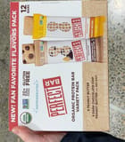 Perfect Bar 12 Organic Protein Bars Variety Pack - Peanut Butter, Dark Chocolate Chip Peanut Butter with Sea Salt