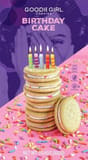 Goodie Girl Birthday Cake Sandwich Cookies