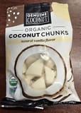 Genuine Coconut Organic Coconut Chunks natural vanilla flavor