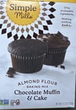 Simple Mills Chocolate Muffin & Cake Almond Flour Mix