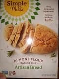 Simple Mills Artisan Bread Almond Flour Mix