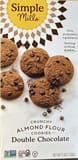 Simple Mills Crunchy Almond Flour Cookies Double Chocolate