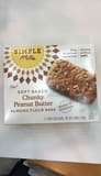 Simple Mills Mills chunky peanut butter soft baked almond flour bars