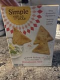 Simple Mills Veggie Flour Pita Crackers Himalayan Salt
