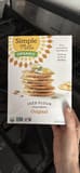 Simple Mills Organic Seed Flour Crackers Original