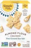 Simple Mills Almond Flour Crackers - Fine Ground Sea Salt