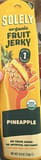 Solely organic FRUIT JERKY PINEAPPLE