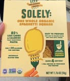 Solely One Whole Organic Spaghetti Squash