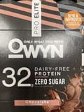 OWYN 32g Plant Protein 0g Sugar Chocolate