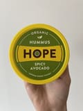 Hope Organic Hummus Spicy Avocado