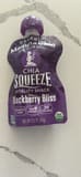 Mamma Chia Squeeze Vitality Snack Blackberry Bliss