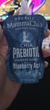Mamma Chia Chia Prebiotic Squeeze Snack Blueberry Acai