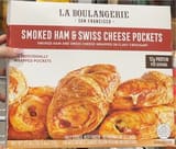 La Boulangerie Ham and swiss pockets