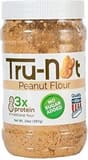 Peanut flour great for baking good source of plant protein