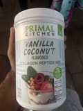 Primal Kitchen Vanilla Coconut Collagen Fuel Collagen Peptide Drink Mix