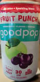 Goodpop Mini Cans Variety Pack- Orange And Fruit Punch