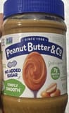 Peanut Butter & Co. Simply Smooth No Sugar Added Peanut Butter Spread