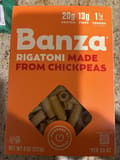 Banza Rigatoni Made from Chickpeas