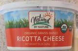 Natural By Nature Organic Grass-Based Ricotta Cheese