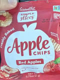 Gourmet Nut Apple Chips Red Apples