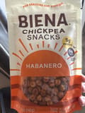 Biena Habanero Chickpea Snacks