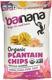 Barnana Organic plantain chips himalayan pink salt ounce salty