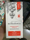 Milkadamia Unsweetened Vanilla Macadamia Milk