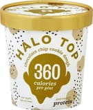 Halo Top Chocolate Chip Cookie Dough Light Ice Cream