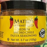 Mateo's Medium ancho chile fajita seasoning