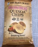 The Daily Crave Himalayan pink salt quinoa chips