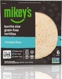 Mikey's Cassava flour burrito size grain free tortillas