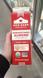 New Barn Organics Unsweetened Almond Almondmilk