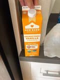New Barn Organics Unsweet Vanilla Almondmilk