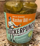SuckerPunch Gourmet Bold Burger Kosher Dill Chips