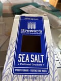 Brewer's Crackers Sea Salt Flatbread Crackers, Sea Salt
